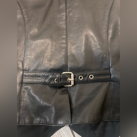 Easy rider leather vest like new - Picture 5 of 11